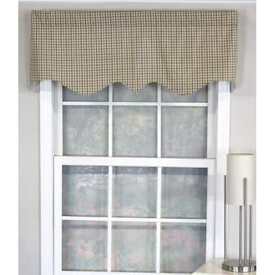 RLF Home Quality Gee Color Gray Regal Valance - 50x17
