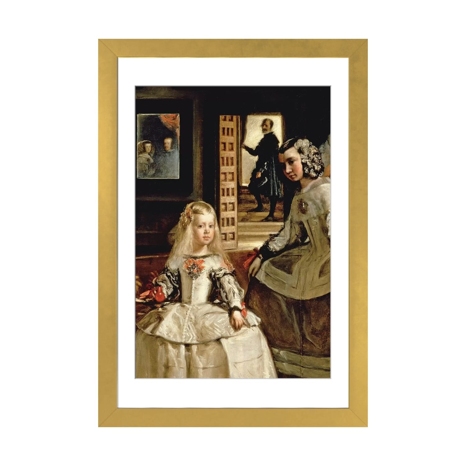 Print of the Handmade Collage Based on Las Meninas by Velázquez. Print of  the Handmade Collage Based on Las Meninas by Velázquez. 