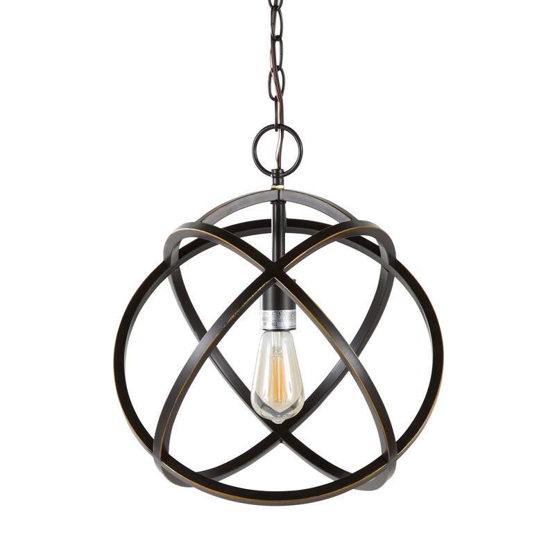 Linx 13.25" Metal Pendant Lamp - Oil Rubbed Bronze - Oil Rubbed Bronze