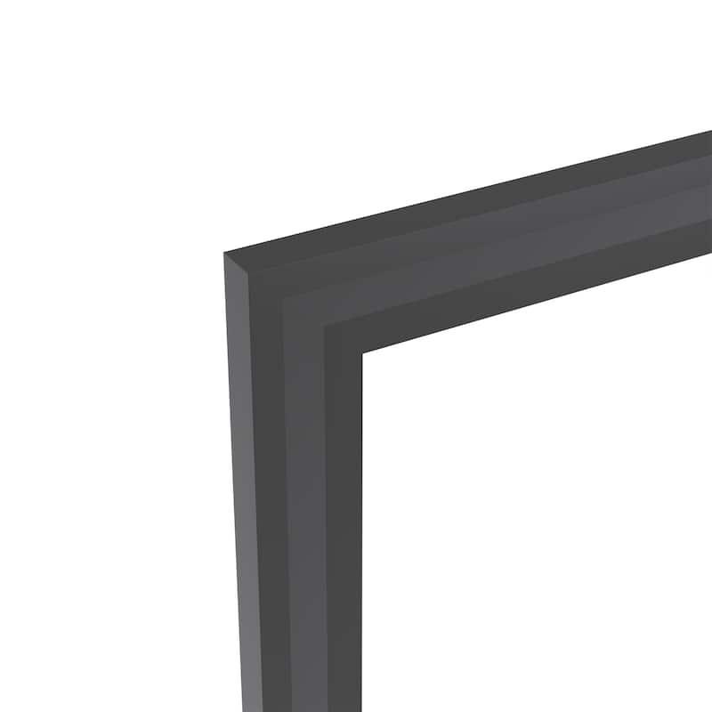 60" x 36" Oversized Rectangle Bathroom Wall Mirror with Aluminum Frame