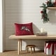 preview thumbnail 3 of 5, Tommy Bahama Holiday Marlin Red Throw Pillow