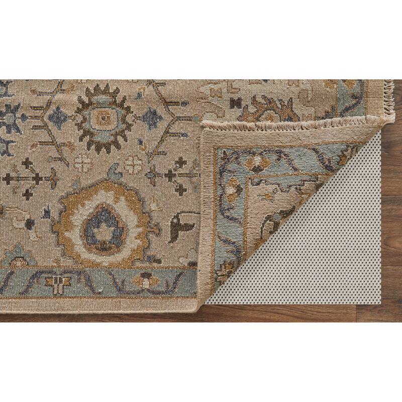 Grand Bazaar Aleska Hand Knotted Oriental Traditional Area Rug