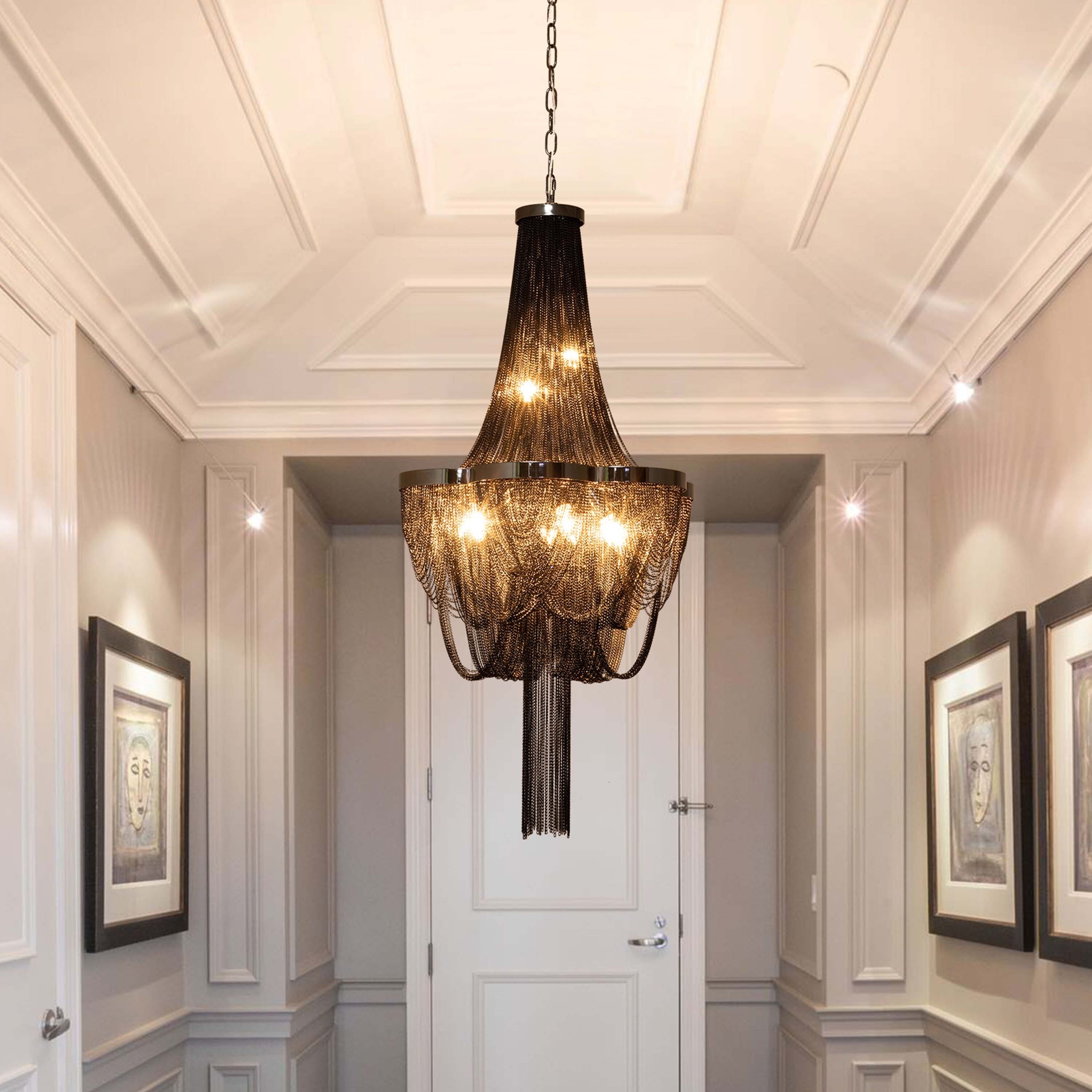 Large statement pendant light deals