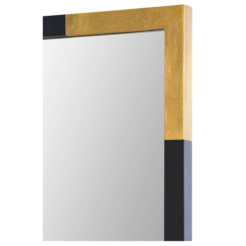 Renwil Osmond 60" Tall Rectangle Wall Mirror, Yellow