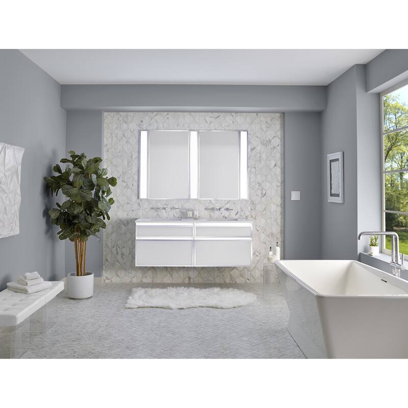 Robern VP12H1D21FS Profiles 12" Single Wall Mounted Vanity Cabinet