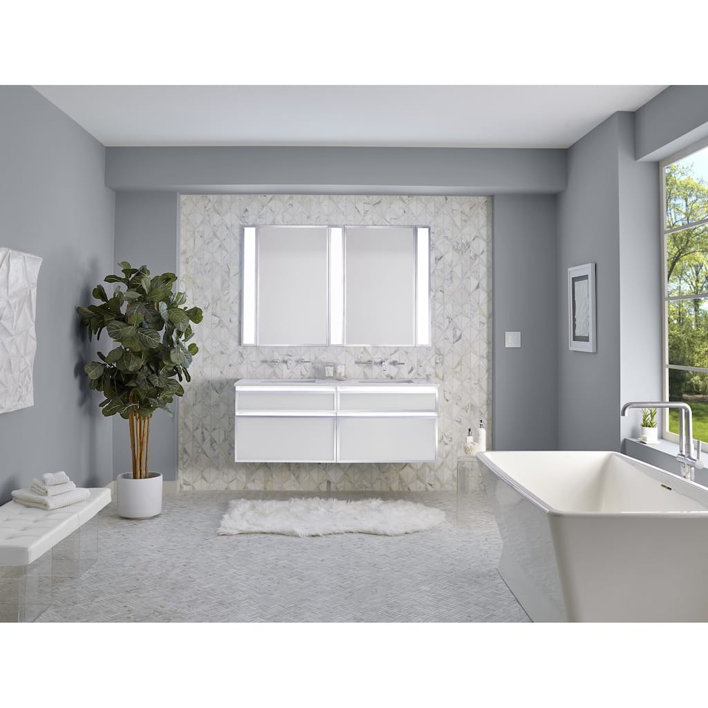 Robern VP12H2D18FN Profiles 12" Single Wall Mounted Vanity Cabinet