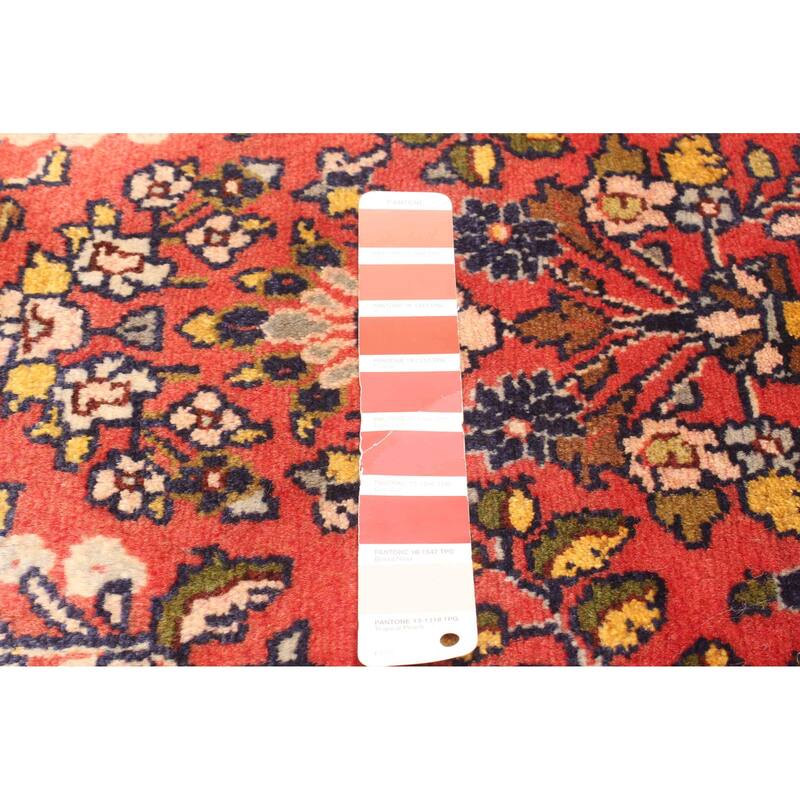 ECARPETGALLERY Hand-knotted Anadol Red Wool Rug - 2'8 x 9'3