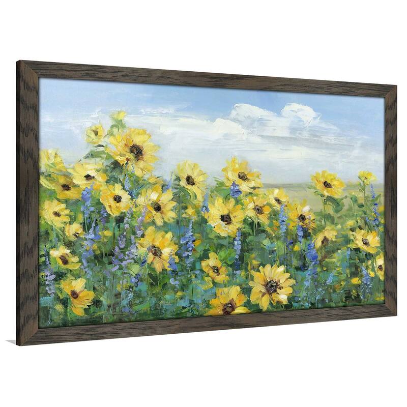 "Sunflower Fields Forever" by Sally Swatland Print on Acrylic