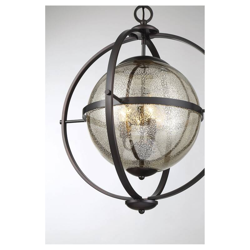 Savoy House 7-1872-3 Pearl 3 Light 21" Wide Globe Chandelier