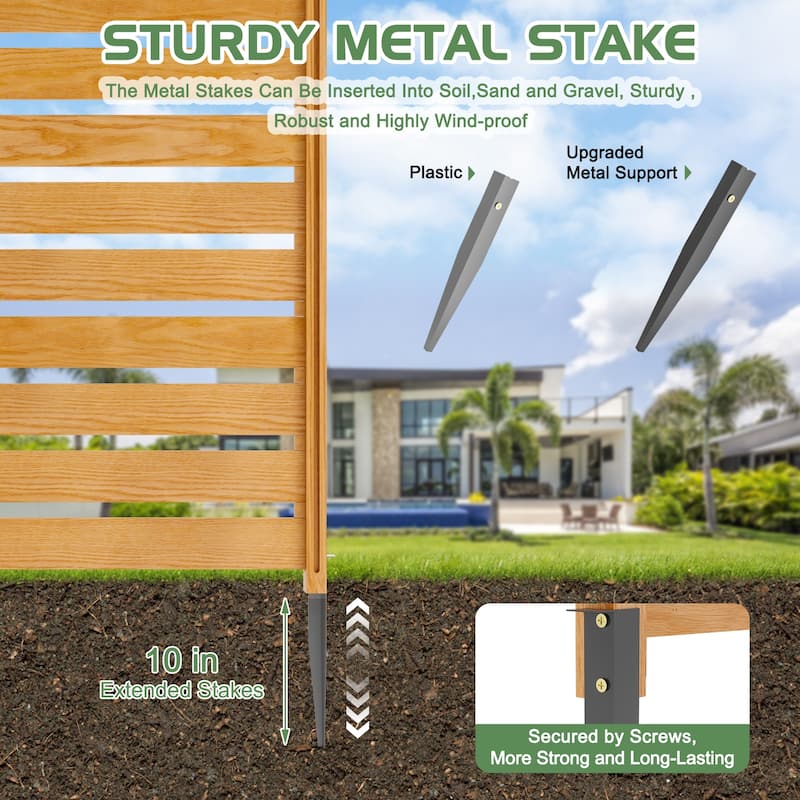 Outdoor Fence Panels Air Conditioner Fence Privacy Fence Screen