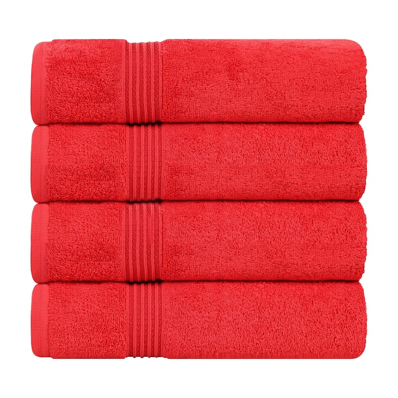 Superior Heritage Egyptian Cotton Absorbent Bath Towel Set of 4