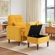 preview thumbnail 6 of 59, Adjustable Backrest Lounge Accent Chair Set with Storage Ottoman