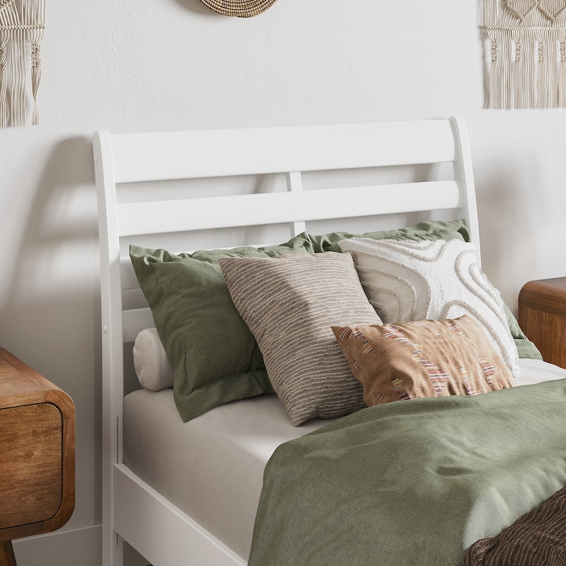 Savannah Solid Wood Low Profile Platform Bed