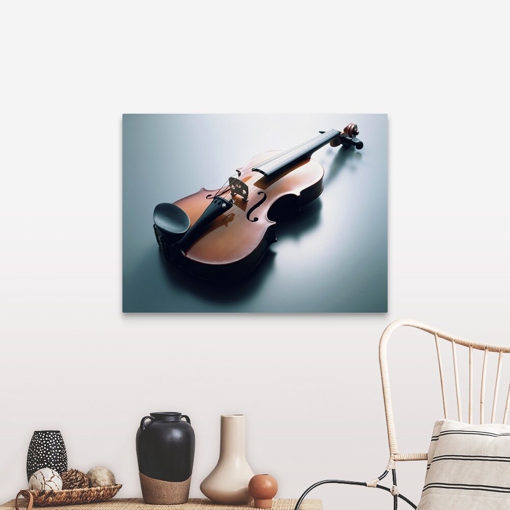 Shop Violin Canvas Wall Art Overstock 31177997