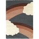 preview thumbnail 7 of 8, Mod-Tod Bella Kids Rainbow Shag Area Rug