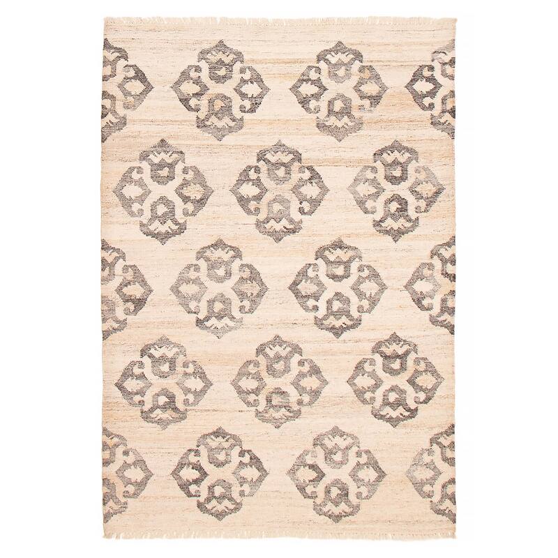 Ankara FW Beige Kilim 5'4" x 7'9" - 5'4 x 7'9 - Beige - 5'4 x 7'9