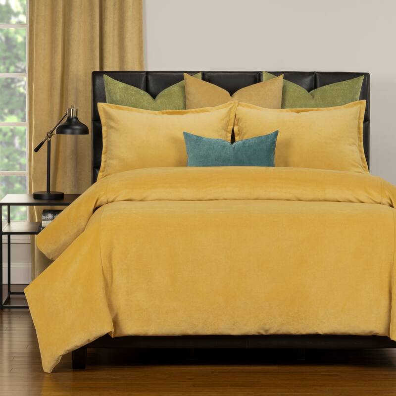 Mixology Padma 8 Piece Duvet Cover and Insert Set - Pollen - Full