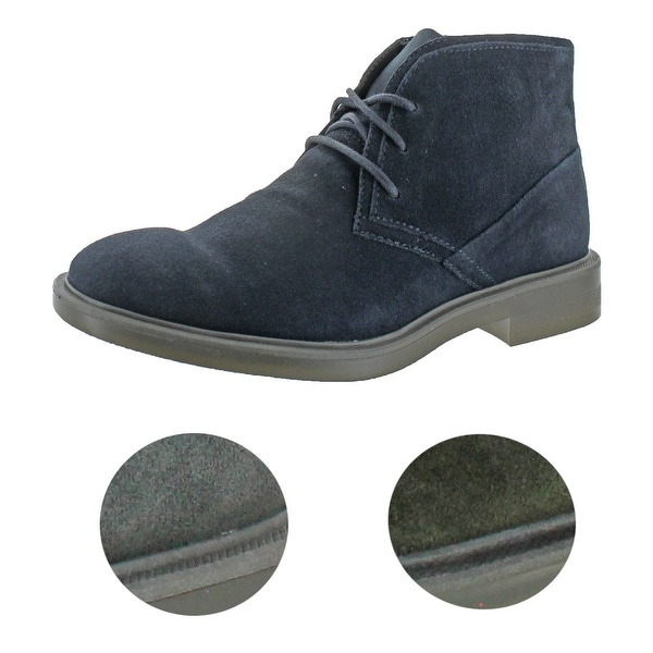calvin klein men's ulysses suede chukka boot
