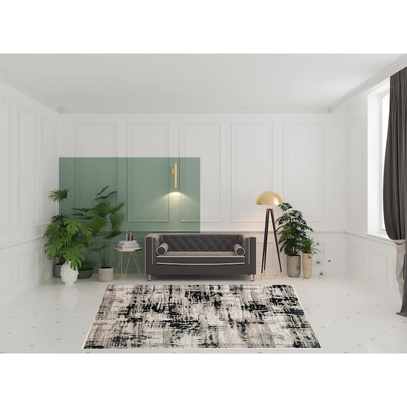 Tirev Stylish Area Rug By HomeRoots - 8' x 10'