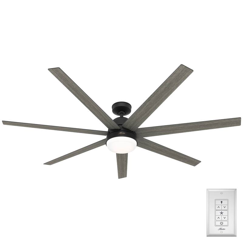 Hunter 70" WiFi Phenomenon Ceiling Fan with LED Light, Wall Control - Windmill - SMART FAN - ENERGY STAR!