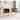 Best Quality Furniture Accent 1-Chair Leath-Aire with Gold Base (Single)