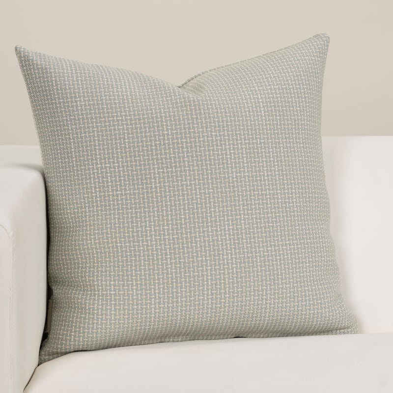 Crisscross Sea Designer Throw Pillow