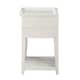 Collette White 2-Drawer Tray Top Nightstand by Greyson Living
