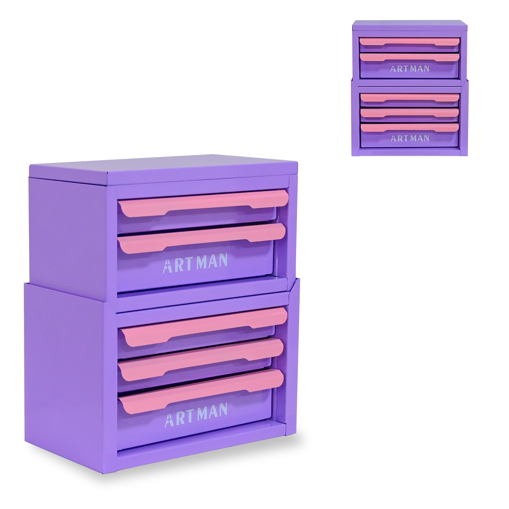 Drawer-style Desktop Storage Box, Desk Stationery Storage Rack