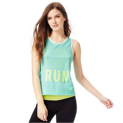 Aeropostale Womens Live Love Run Tank Top