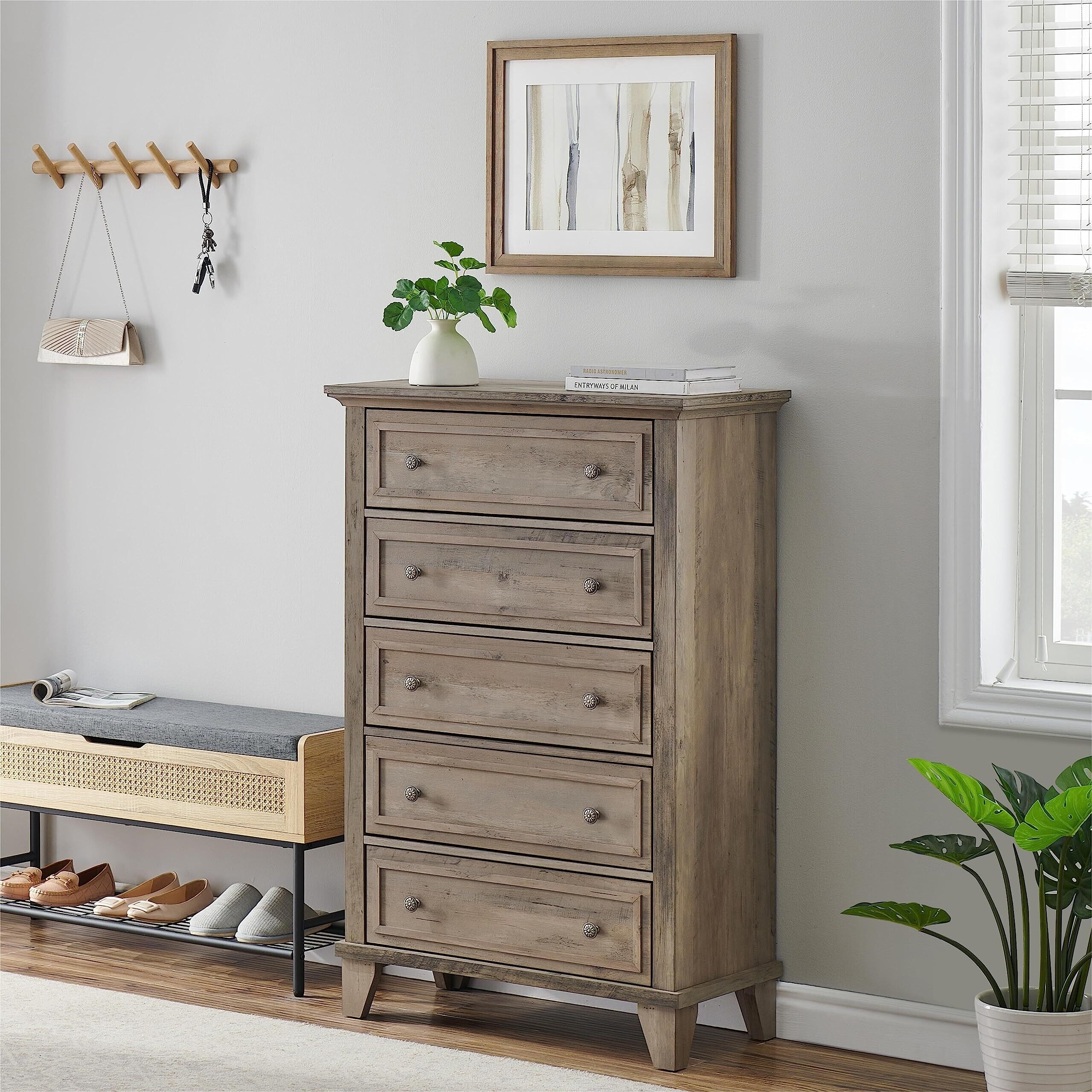 Dresser for Bedroom with 5 Drawers - Bed Bath & Beyond - 37980815