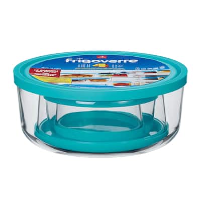 Bormioli Rocco Frigoverre 3 Piece Square Storage Container Set