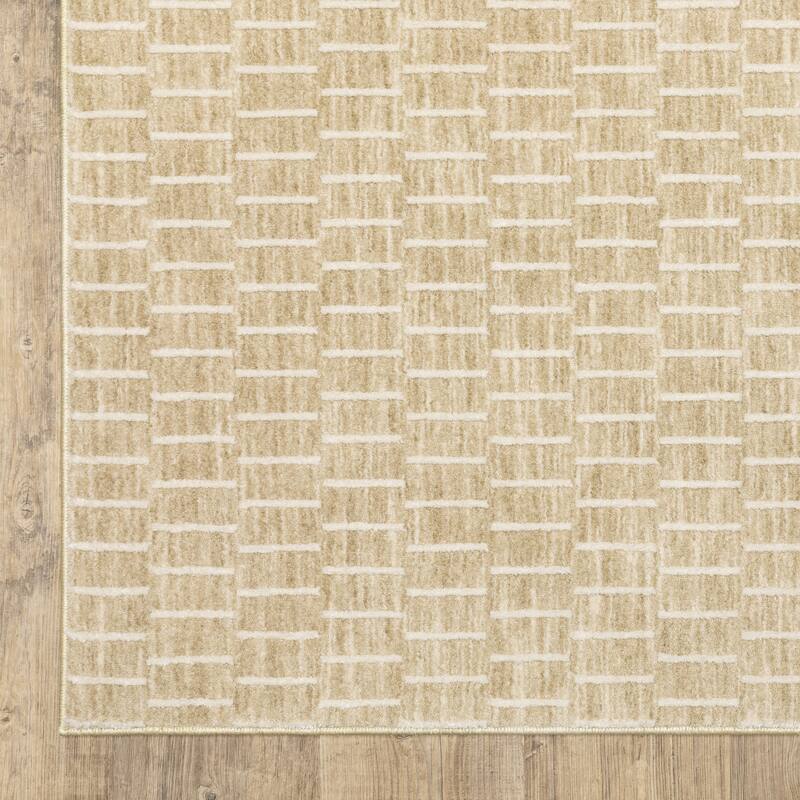 Style Haven Owen Modern Geometric Lines Area Rug