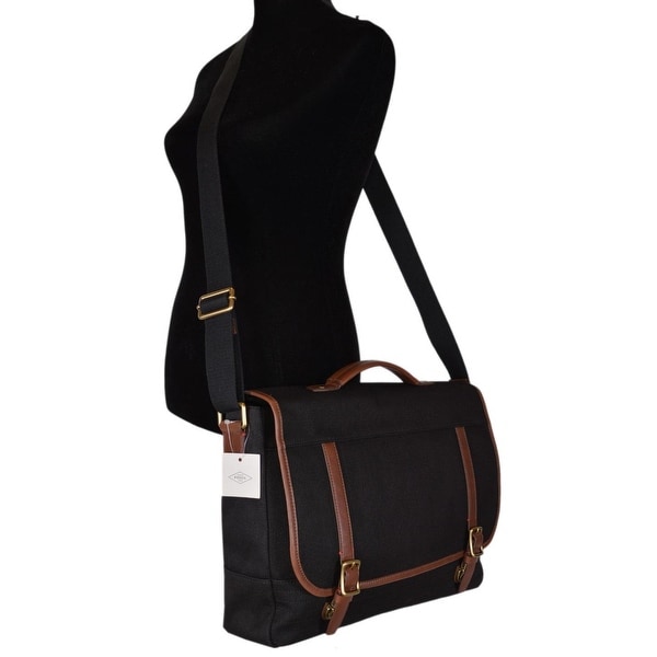 fossil mens satchel