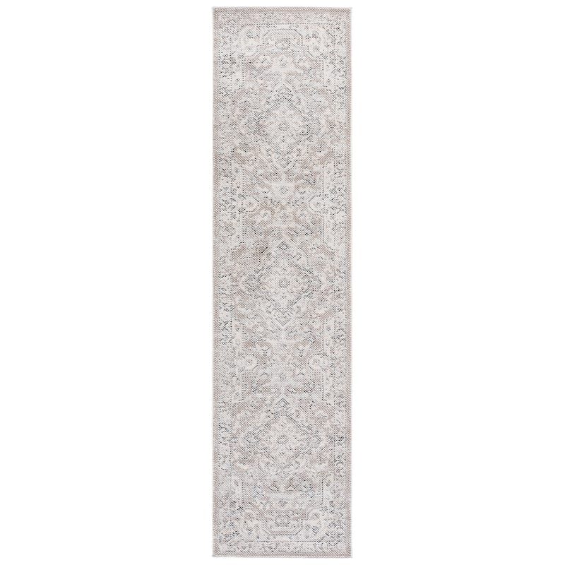 SAFAVIEH Harrison Jeske Rug - 2' x 8' Runner - Beige/Ivory Grey