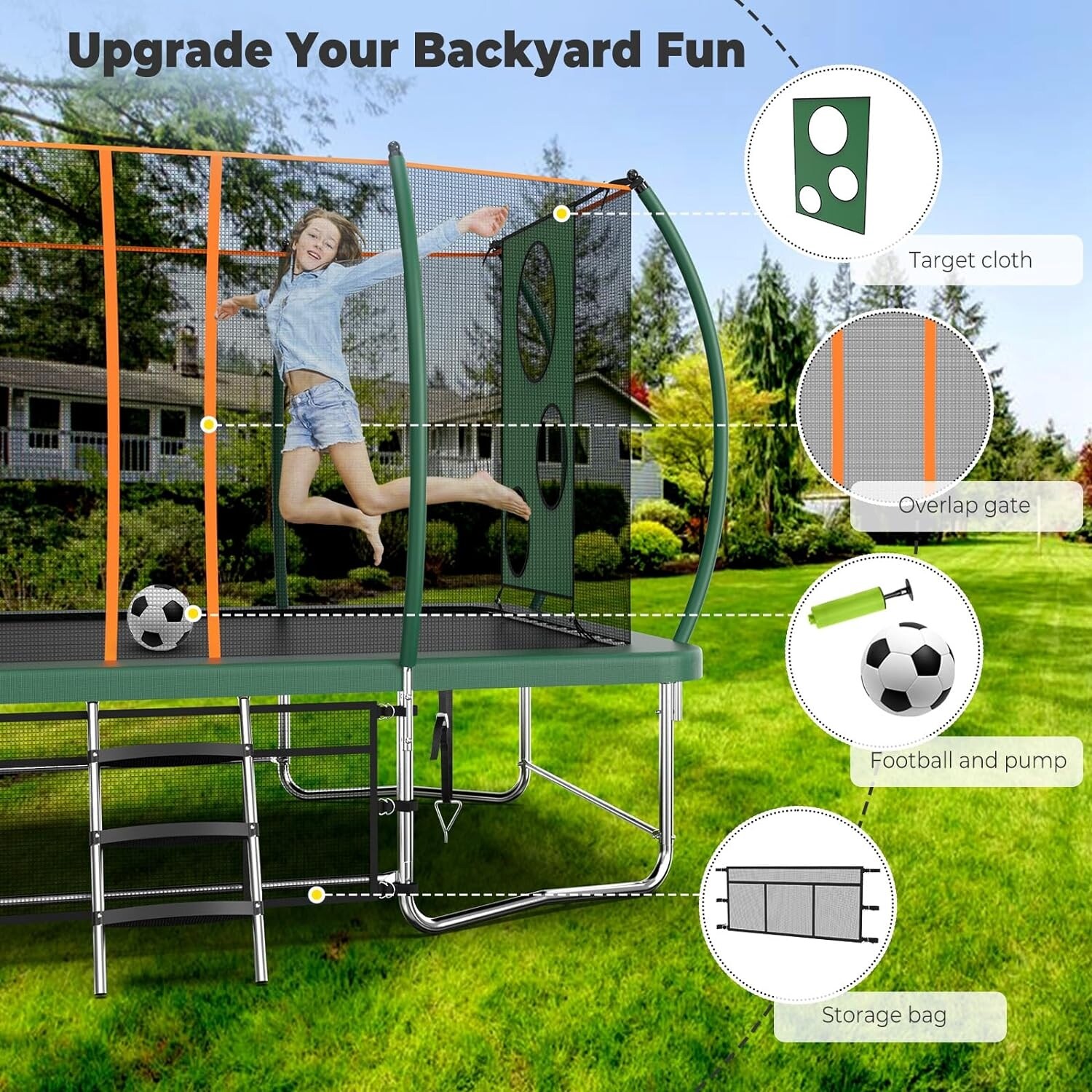 8 x 14 trampoline top