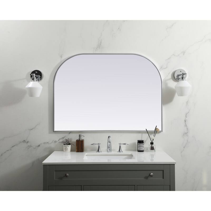 Elegant Lighting MR1B4230 Blaire 42" W x 30" H Modern Arched Bathroom