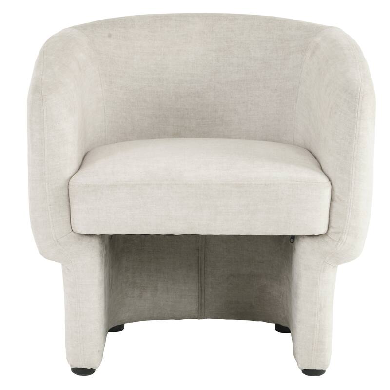 Contemporary Velvet Accent Chair