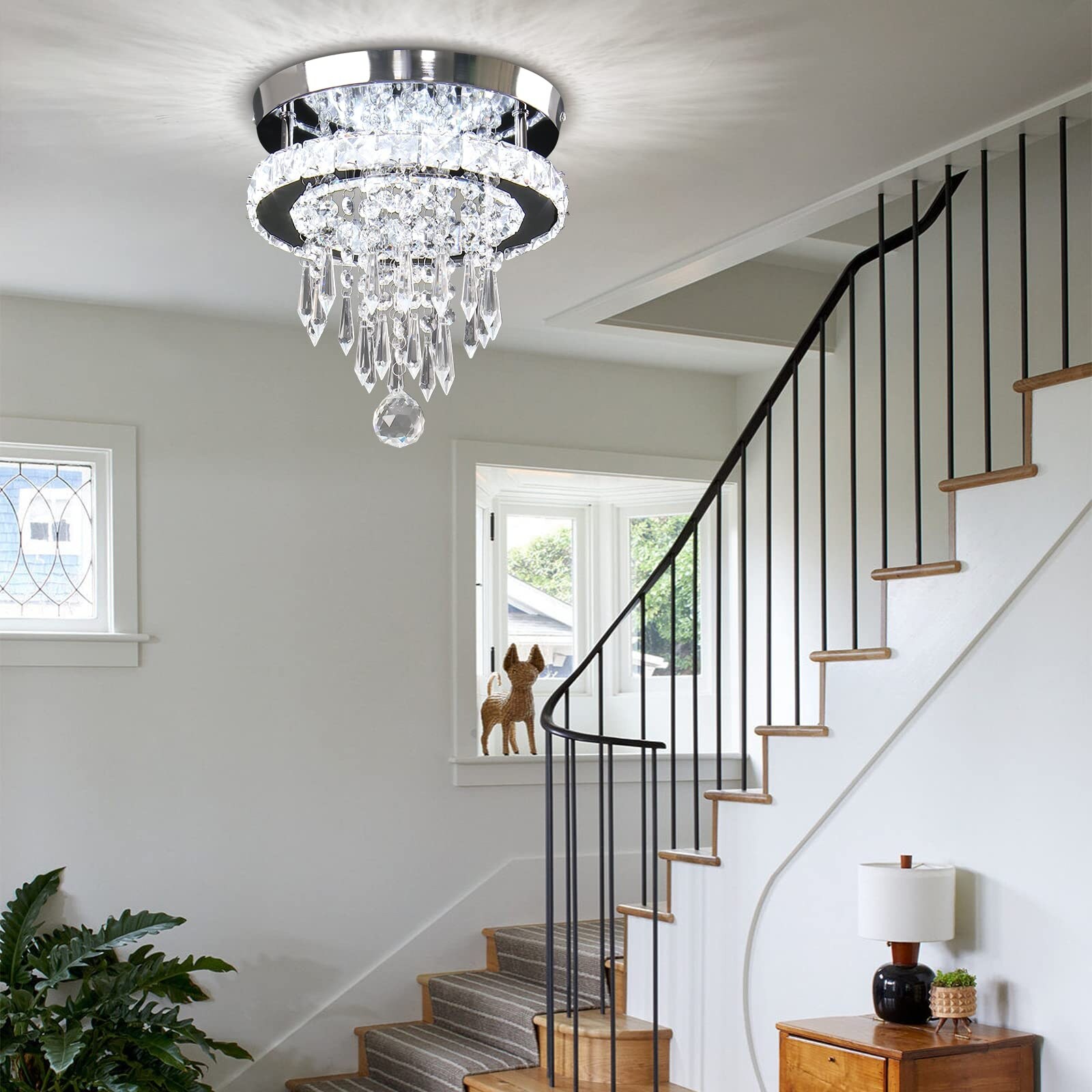 Modern Small Closet Chandelier LED Ceiling Light Fixtures