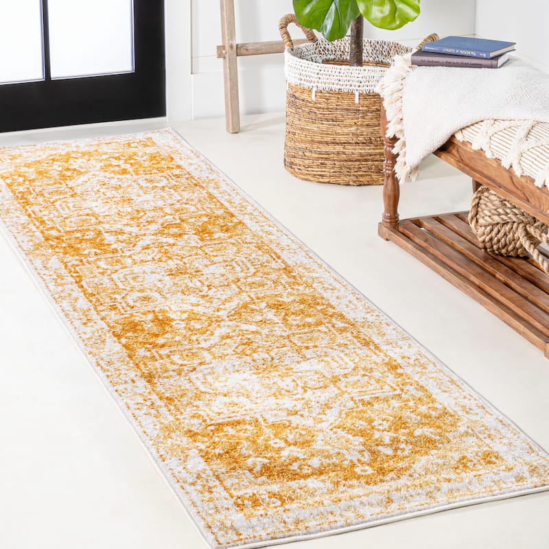 JONATHAN Y Izil Bohemian Ornate Medallion Area Rug