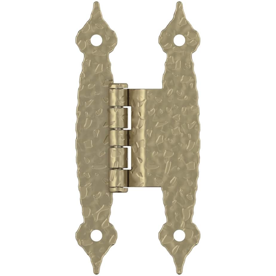 Amerock BP3406 Functional Hardware Overlay Surface Mount Cabinet Door - Golden Champagne