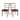 International Concepts Solid Wood Madrid Ladderback Chairs, Set of 2 - N/A