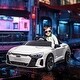 preview thumbnail 8 of 8, Kids Audi RS E-tron 12V Electric Ride-On Car with Remote Control, 3.1 MPH, 4-Wheel Suspension, Music, Horn, for Ages 3-5