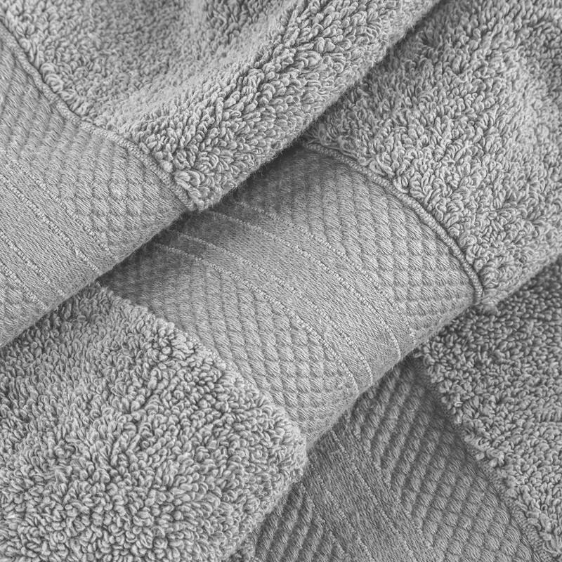 Superior Turkish Cotton Solid Heavyweight Hand Towel Set of 6