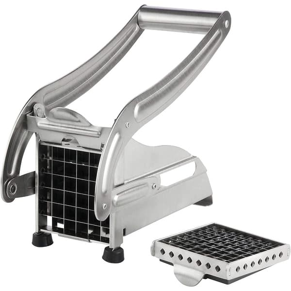 Stainless Steel French Fry Cutter and Vegetable Slicer On Sale Bed