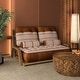 preview thumbnail 6 of 6, WOWMAX Boho Floor Sofa Seating Set, Modular Futon Couch Cushions, Velvet Floor Chaise Lounger Sleeper Chair For Reading