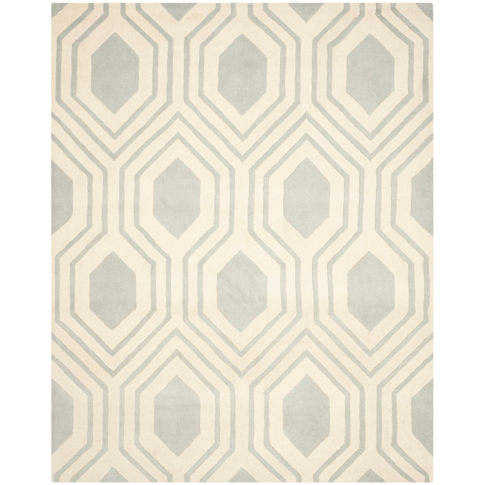 SAFAVIEH Handmade Chatham Kitt Modern Wool Rug