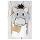 preview thumbnail 7 of 12, Hooded Bath Towel for Baby and Toddlers - N/A White