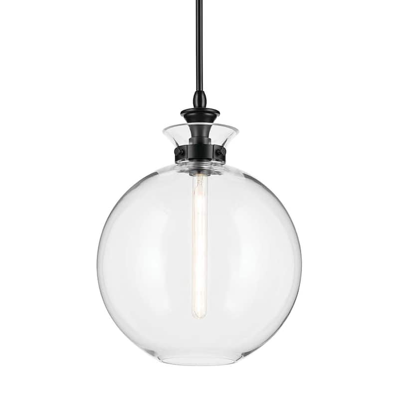 Kichler 52779CLR Laria 15" Wide Pendant - Black