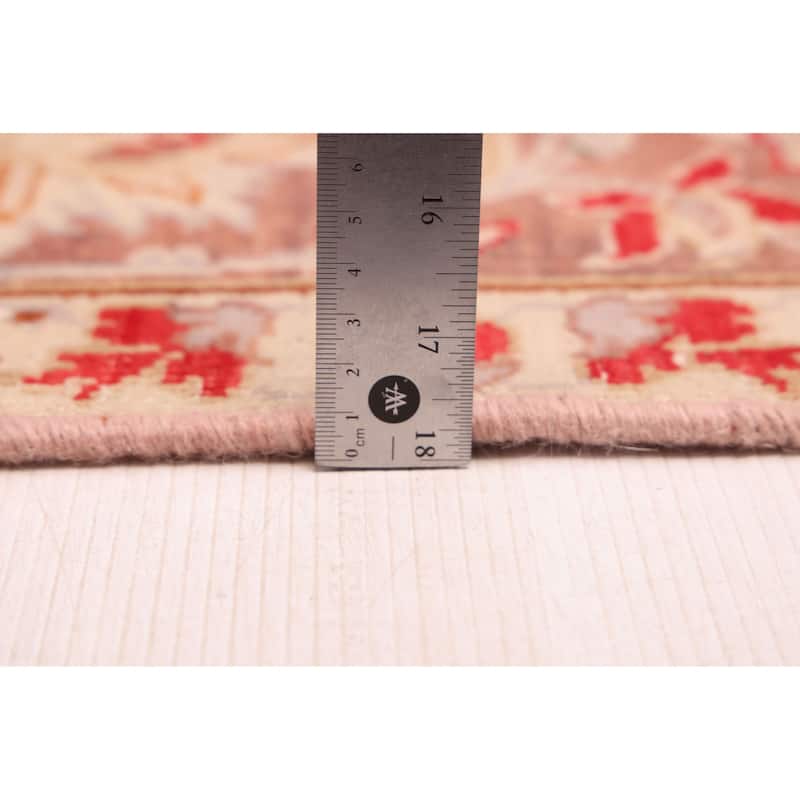 ECARPETGALLERY Hand-knotted Antalya Vintage Red Wool Rug - 9'3 x 12'3