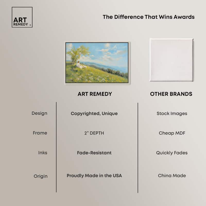 Pastoral Peace I Canvas by Art Remedy